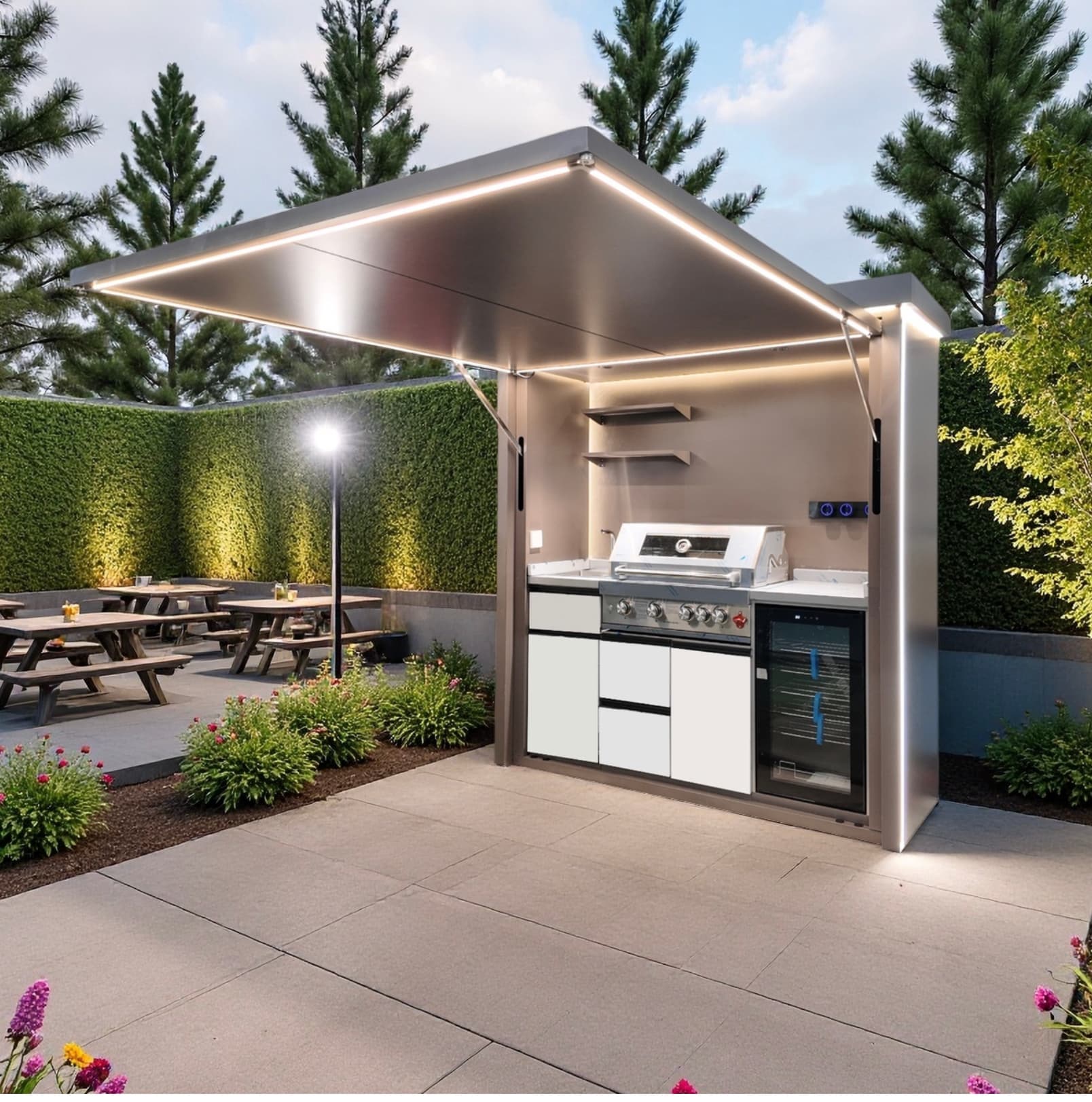 A-Mini premium outdoor kitchen model